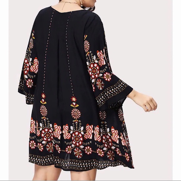 Plus Boho Shirtdress or Tunic - Picture 2 of 8